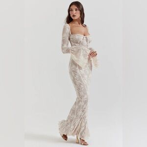 Kosmo White Lace Dress